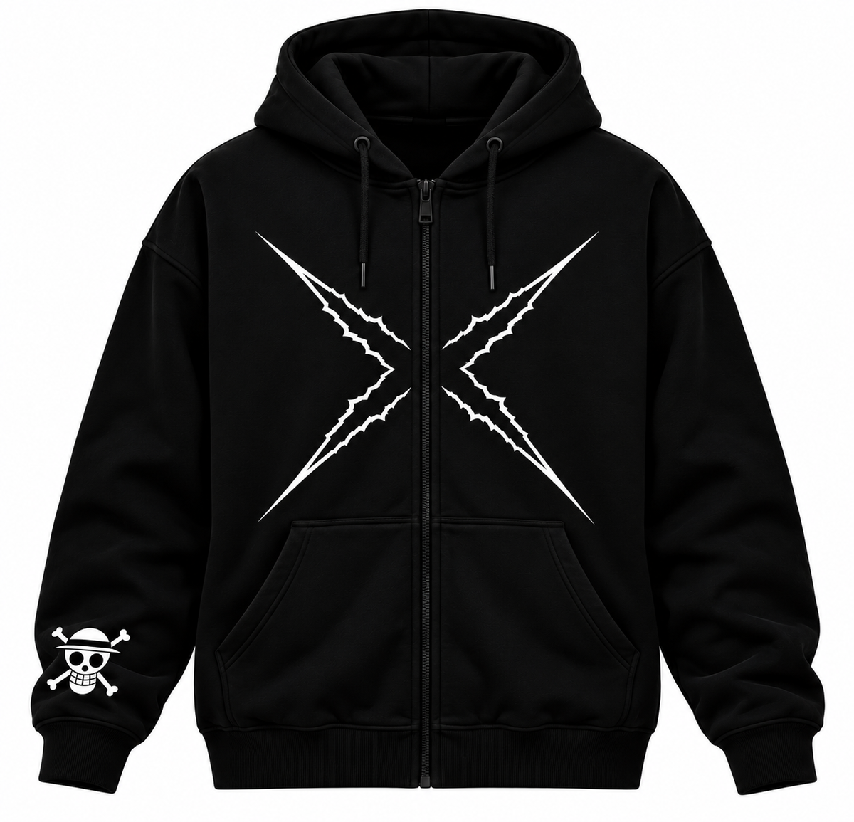 Luffy Hoodie Zip - One Piece - Hoodie