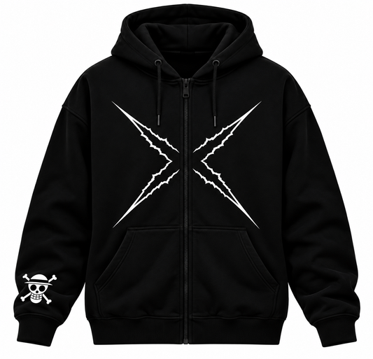 Luffy Hoodie Zip - One Piece - Hoodie