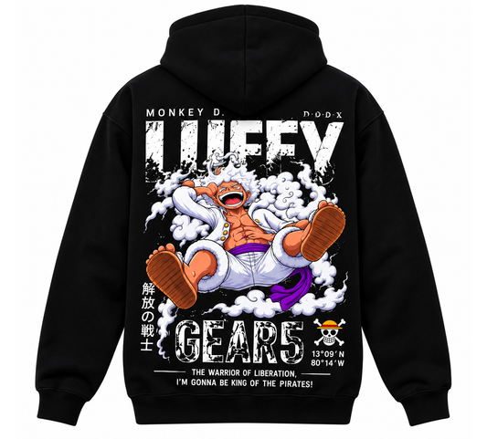 Luffy Hoodie Zip - One Piece - Hoodie